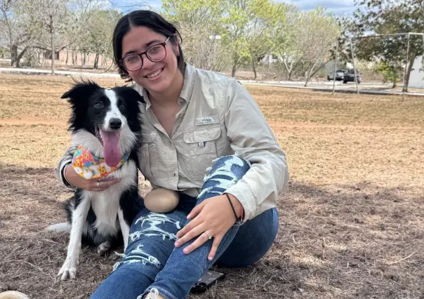 Perrita yucateca gana concurso de obediencia en Mérida