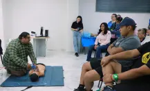 Itzel Castillo impulsa curso de primeros auxilios en Guadalupe