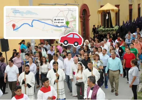 Semana Santa 2025: ¿Cuánto tiempo se hace de Saltillo a Viesca, Coahuila? 