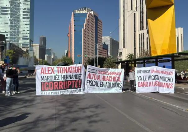 Bloqueo en Pase de Reforma en CDMX: denuncian fraude