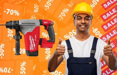 The Home Depot te regala una batería en la compra de un rotomartillo Milwaukee