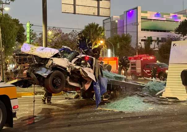 VIDEO | Choque de grúa deja a una persona herida en la GAM