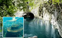 Este río de Tamaulipas tiene una cueva y dentro de ella una virgen