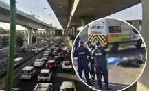 Accidente en Naucalpan: muere motociclista tras derrapar en Periférico Norte