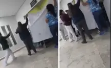 VIDEO | Mujer da a luz en baños de la clínica 48 en Azcapotzalco 