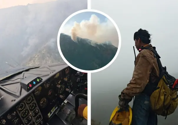 Coahuila controla el 85% del incendio forestal en Maderas del Carmen