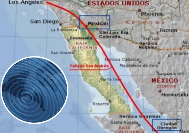 ¿Qué fallas generaron el temblor que experimentó Baja California el lunes 14?