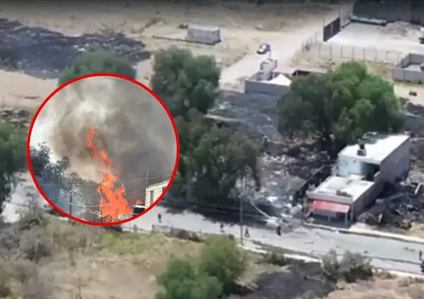 VIDEO | Explosión de polvorín en Tultepec deja tres terrenos afectados