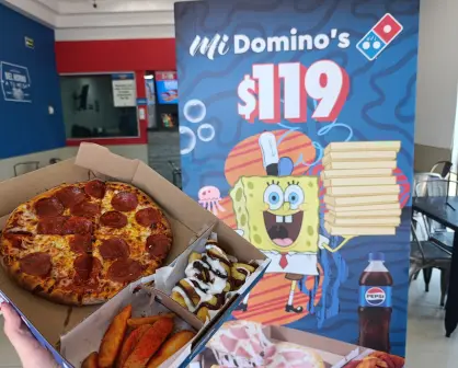 Llega pizza de Bob Esponja a Domino´s Pizza de Tamaulipas