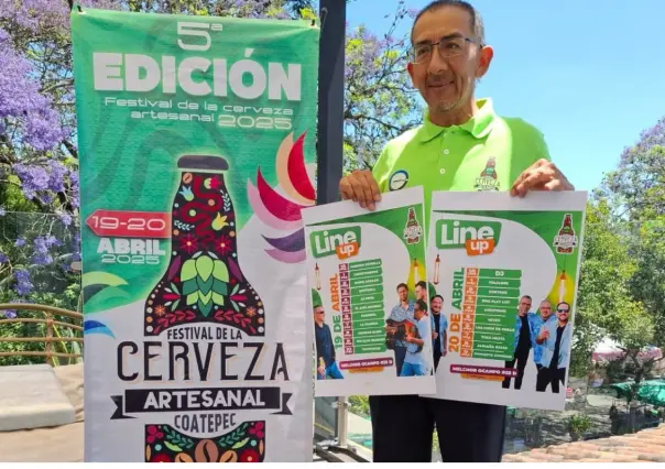 Celebran la Quinta Edición del Festival de la Cerveza Artesanal en Coatepec, Veracruz