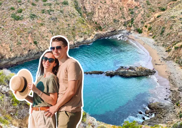 Descubre la playa escondida con forma de corazón en Baja California