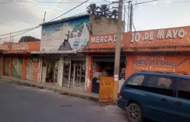 Comerciantes de Chalco reciben coronas fúnebres como amenaza