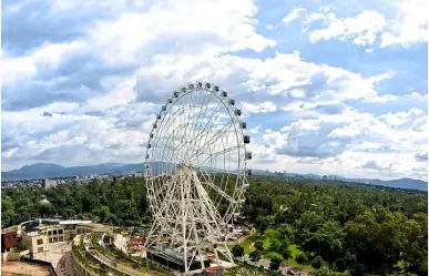 ¡En plena Semana Santa! Visitantes al Parque Aztlán quedan atrapados en la rueda de la fortuna