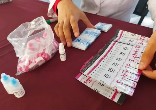 Así es como se realiza una prueba rápida de VIH, promueven aplicación gratuita en Tamaulipas