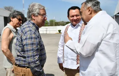 Secretario General de la ONU realiza visita privada a zonas arqueológicas en Yucatán
