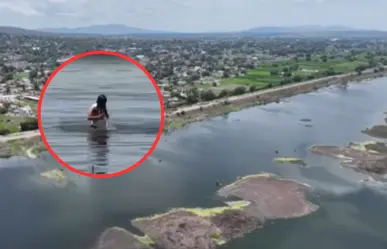 VIDEO | Autoridades alertan: no es seguro nadar en la laguna de Zumpango