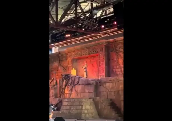 VIDEO | Show de Indiana Jones en Disney termina con un actor lesionado