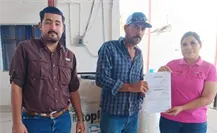 Itavu beneficia a más de mil familias de Burgos y Méndez con entrega de tinacos