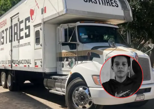 Fallece menor atropellado por camión de paquetería; chofer intentó encubrir el accidente
