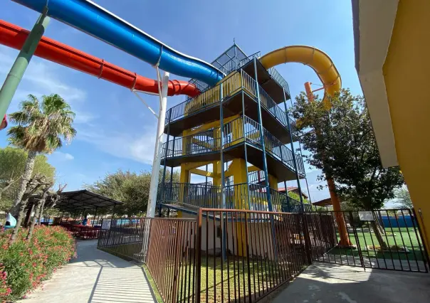 ¿Un parque acuático con toboganes? Aquí te decimos dónde encontrarlo