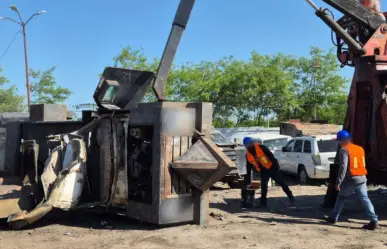 FGR destruye 32 vehículos con blindaje artesanal en Reynosa