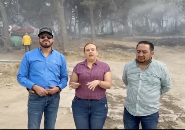 Detienen al presunto responsable del incendio forestal en El Huachichil, Arteaga