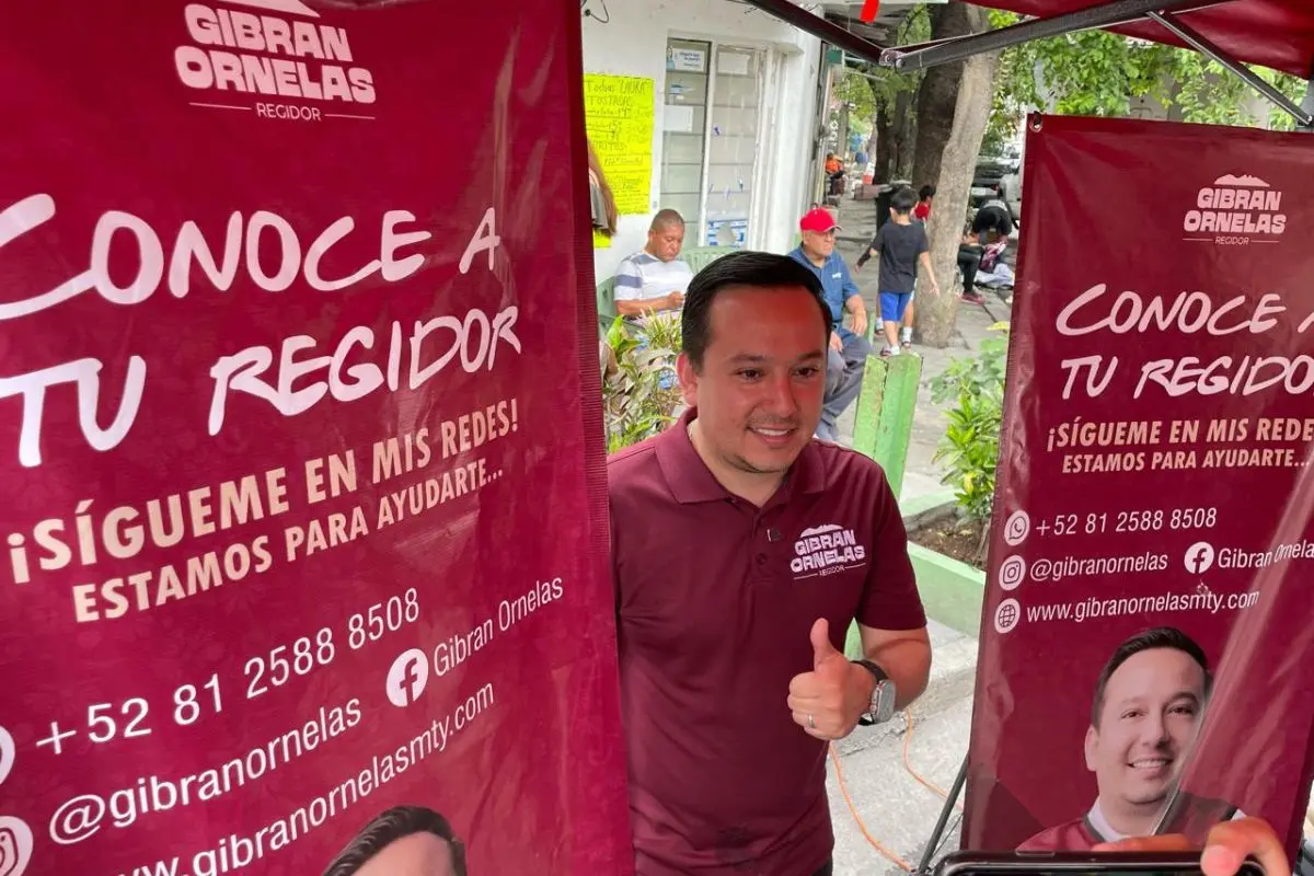 Gibrán Ornelas, regidor de Monterrey por MORENA