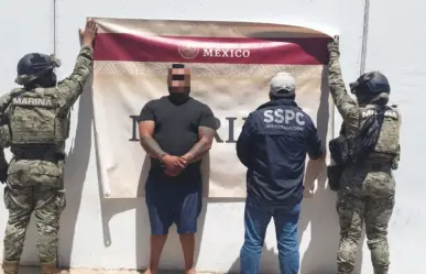 Detienen al 4-40, presunto integrante del CJNG, en Sonora