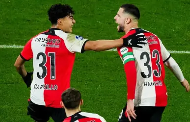 Stephano Carrillo marca un golazo con el Feyenoord 