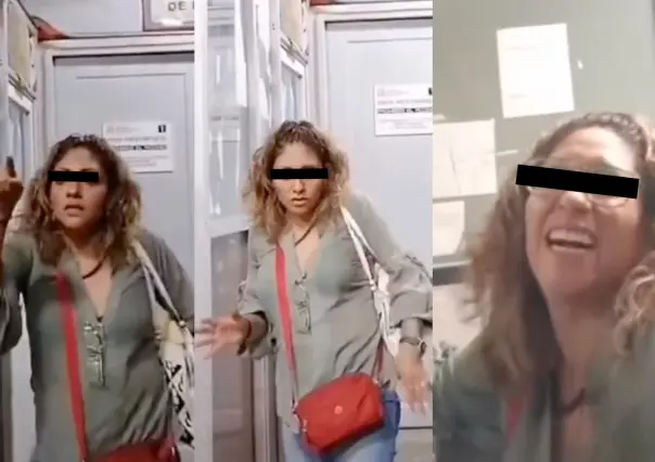 VIDEO I Despiden a trabajadora del Metro CDMX tras presuntamente estar ebria
