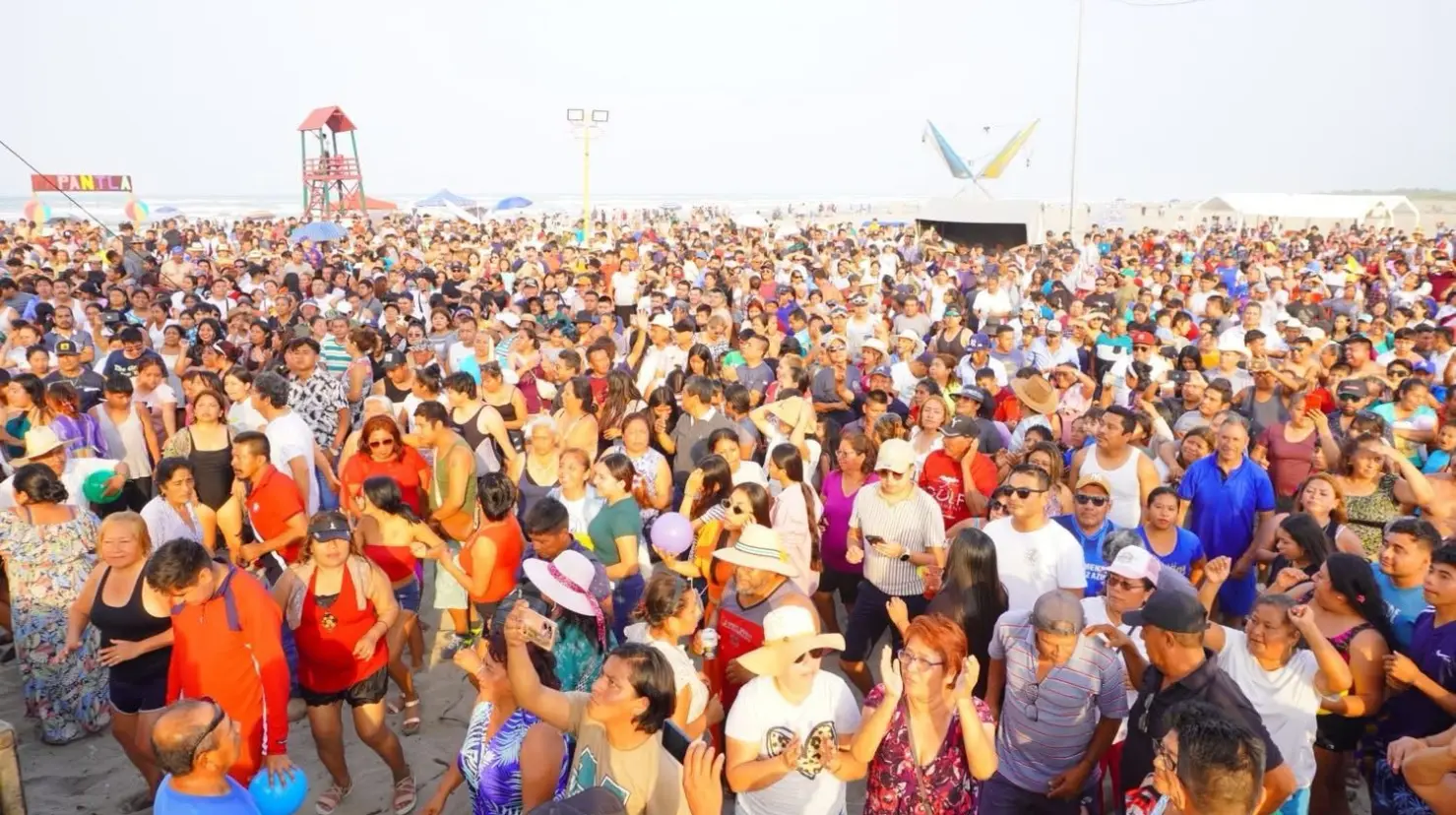 Va un segundo menor ahogado en playas de Veracruz en Semana Santa. Foto: Sectur Veracruz