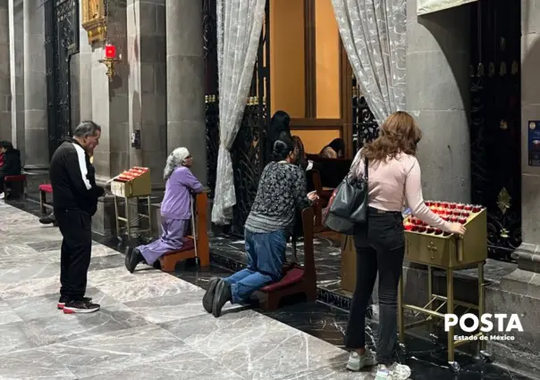 Toluca vive jornada de luto por la muerte del Papa Francisco