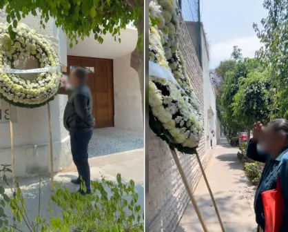 Llega corona por muerte del Papa Francisco a la nunciatura apostólica en CDMX