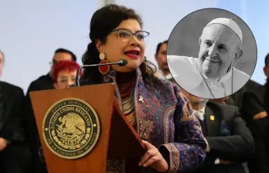 Esta fue la reacción de Clara Brugada ante muerte del Papa Francisco