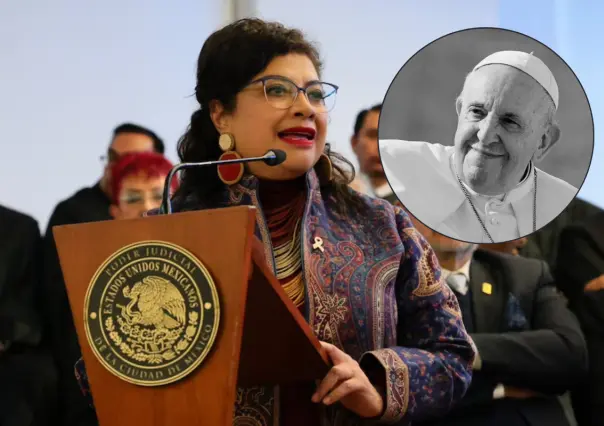 Esta fue la reacción de Clara Brugada ante muerte del Papa Francisco