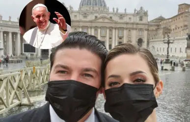 La vez que Samuel García y Mariana Rodríguez conocieron al Papa Francisco
