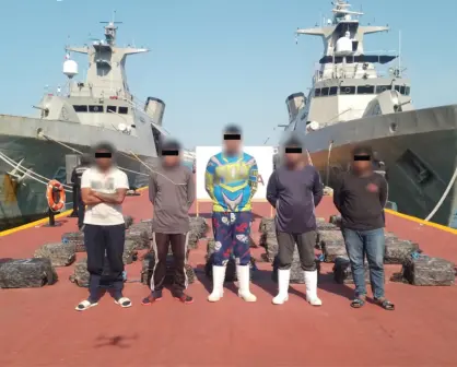 SEMAR asegura 4.2 toneladas en dos operaciones costas de Guerrero