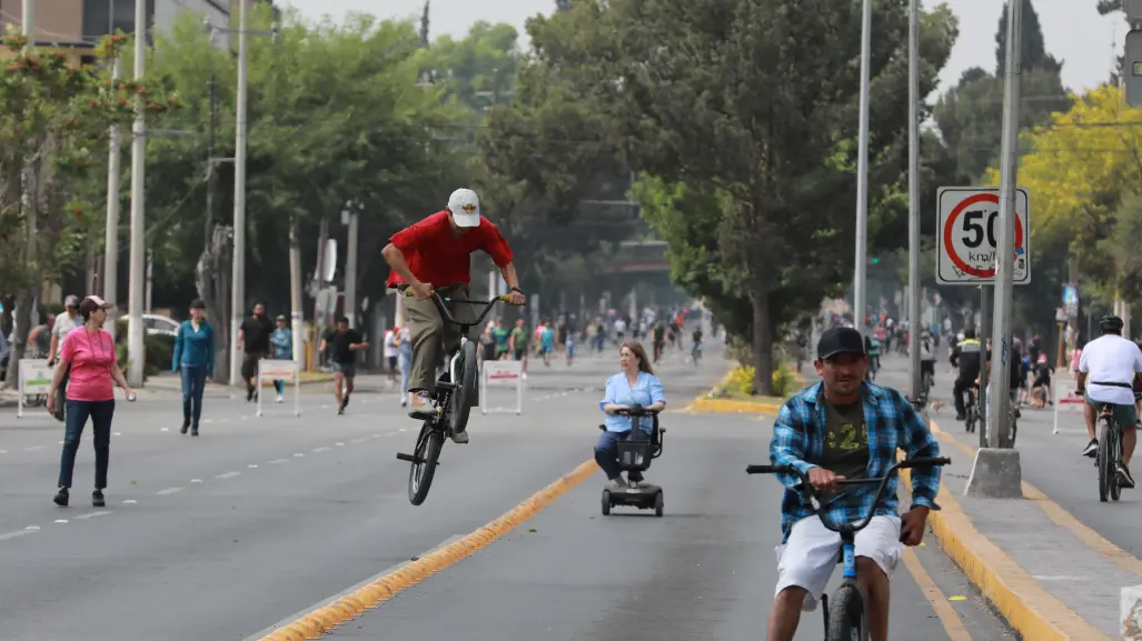 Ruta recreativa en Saltillo: cientos de saltillenses se unen al deporte