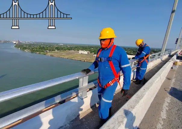 Por riesgo estructural, SICT solicita 63 millones de pesos para reparar el Puente Tampico en Tamaulipas