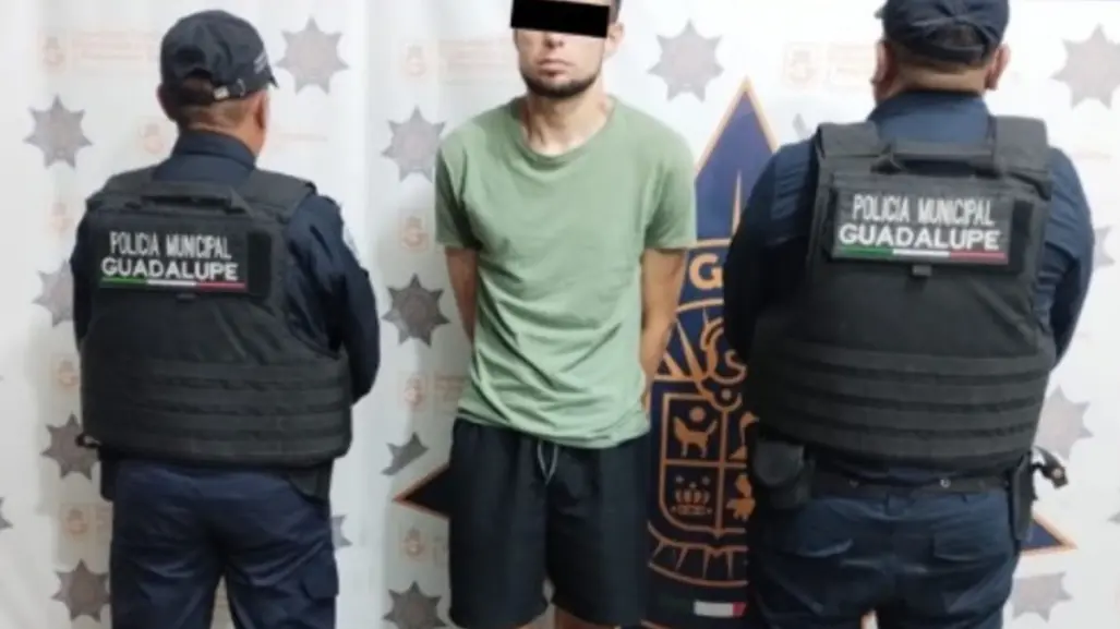 Hombre en estado de ebriedad da golpiza a su esposa y es arrestado en Guadalupe