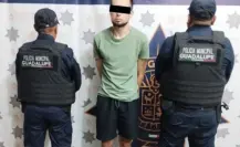 Hombre en estado de ebriedad da golpiza a su esposa y es arrestado en Guadalupe