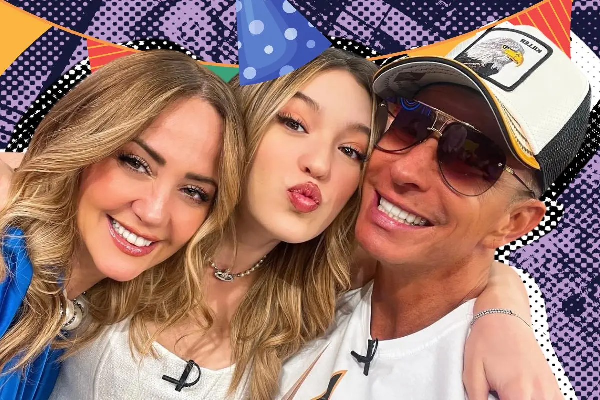 Mia Rubín se lleno de felicitaciones de sus padres por su cumpleaños número 20. FOTO: CANVA/IG: @andrealegarreta