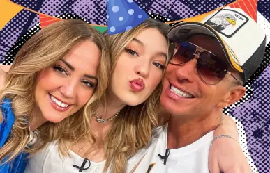 Mia Rubín se lleno de felicitaciones de sus padres por su cumpleaños número 20