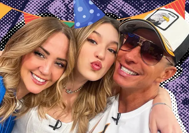 Mia Rubín se lleno de felicitaciones de sus padres por su cumpleaños número 20