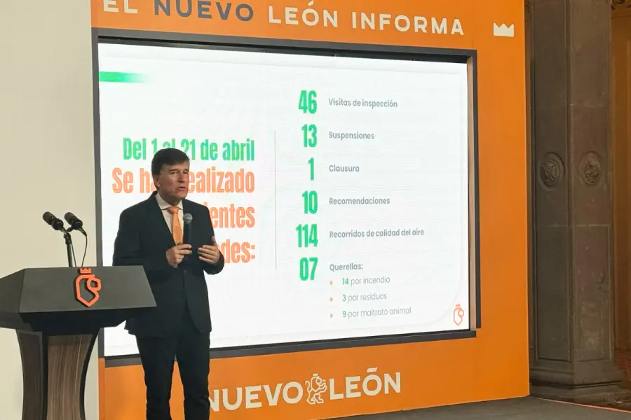 Nuevo León refuerza medidas para frenar incendios y mejorar la calidad del aire en Monterrey