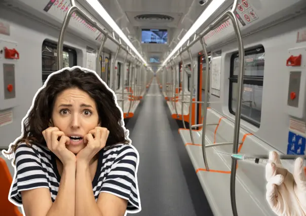 Entre el miedo y la aguja: ¿qué tan seguros viajamos en el Metro CDMX?