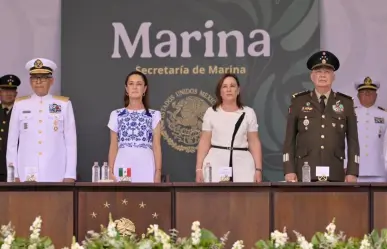 Rocío Nahle acompaña a Claudia Sheinbaum en el 111 aniversario de la Gesta Heroica  en Veracruz