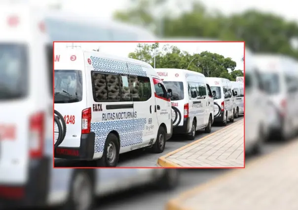 Revisarán vans del transporte público que opera en Mérida y el interior del estado