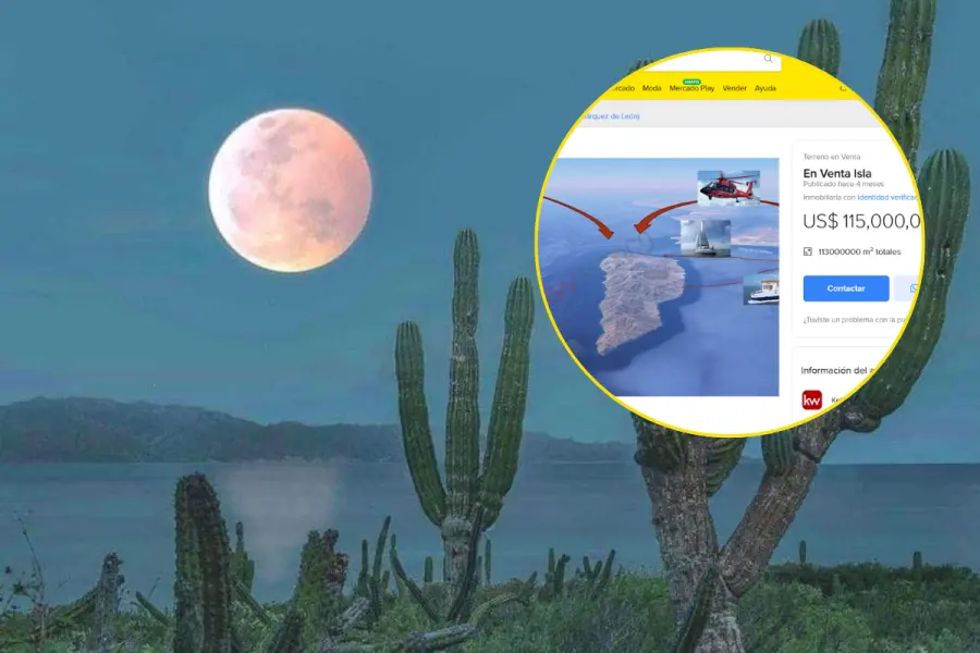 ¿Buscas una propiedad? Esta isla de Baja California Sur está en venta en Mercado Libre