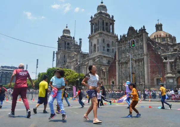 ¡Inflable, tirolesa y más! Estas serán las actividades del Día del Niño en el Zócalo de CDMX